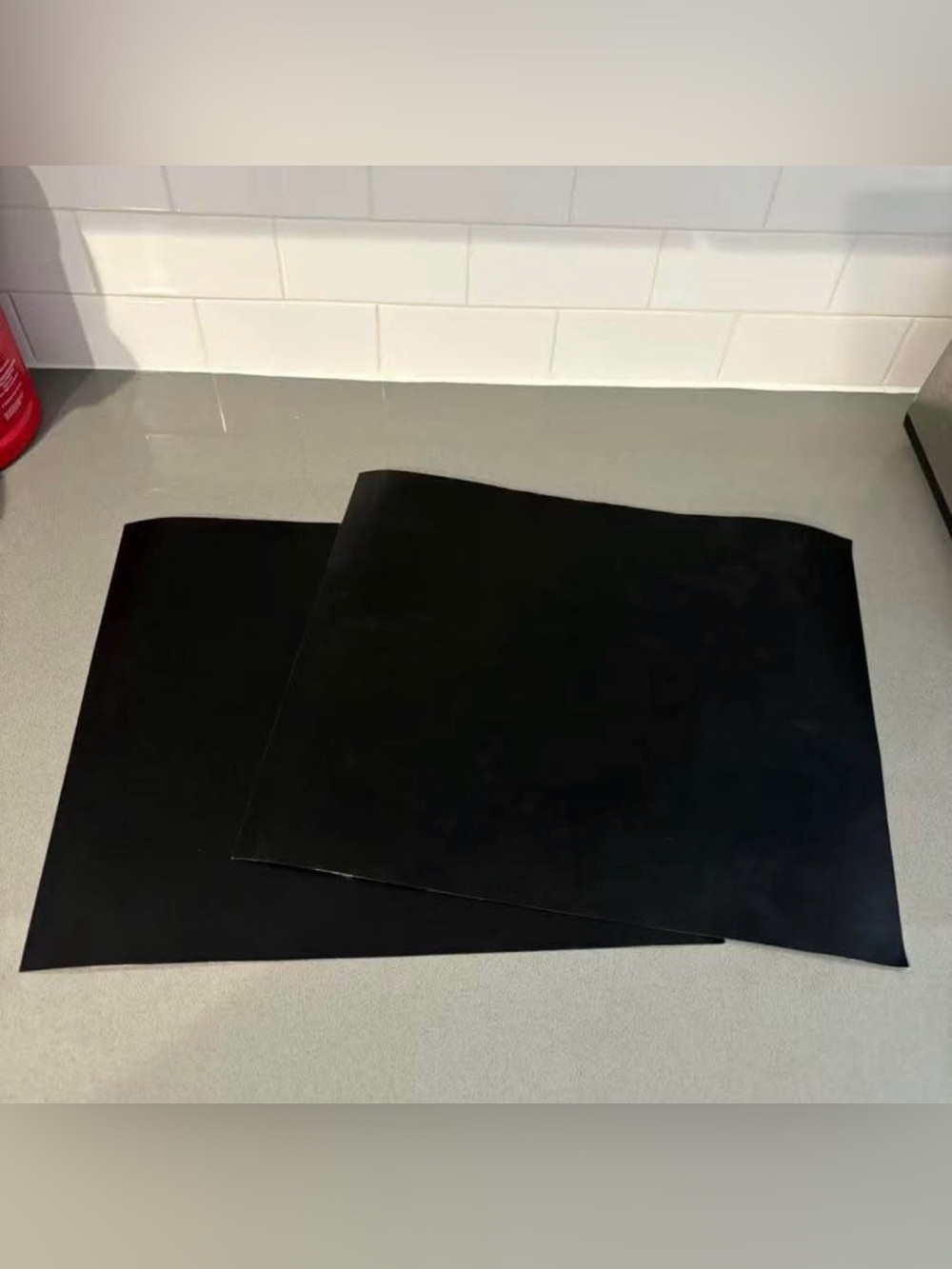 BBQ Grill Mats 40cm x 33cm Non-Stick